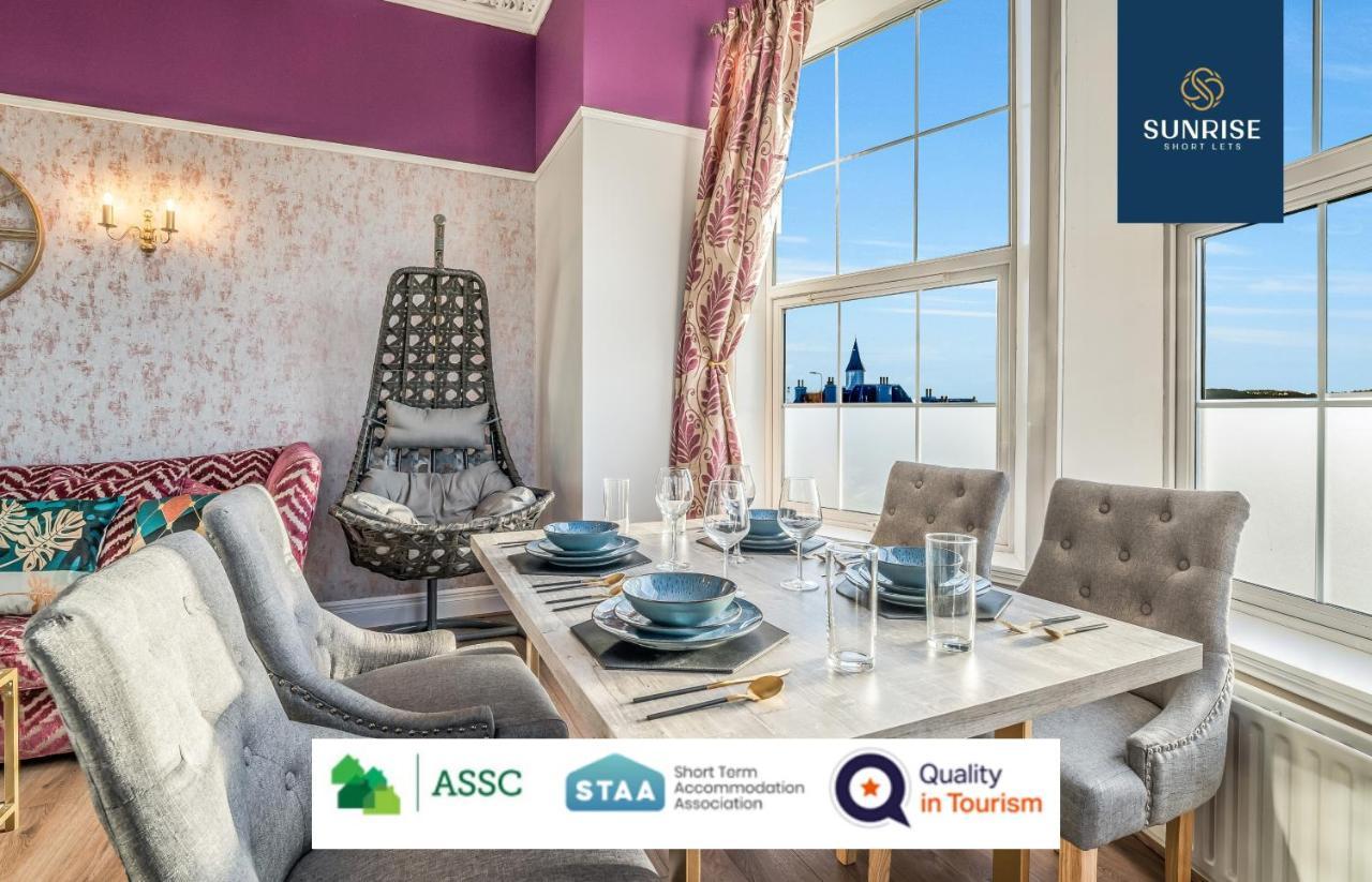 Presidential Apartment, Family Home, Luxury Bedrooms, 2 Rooms, 1 King Bed, 2 Single Beds, Free Wifi, Free Parking, Tourists, Business Travelers, Relocation, Beautiful River Views, - Long Stays, Invoice And Reduced Price Are Only Via Sunrise Short Let Dundee Extérieur photo