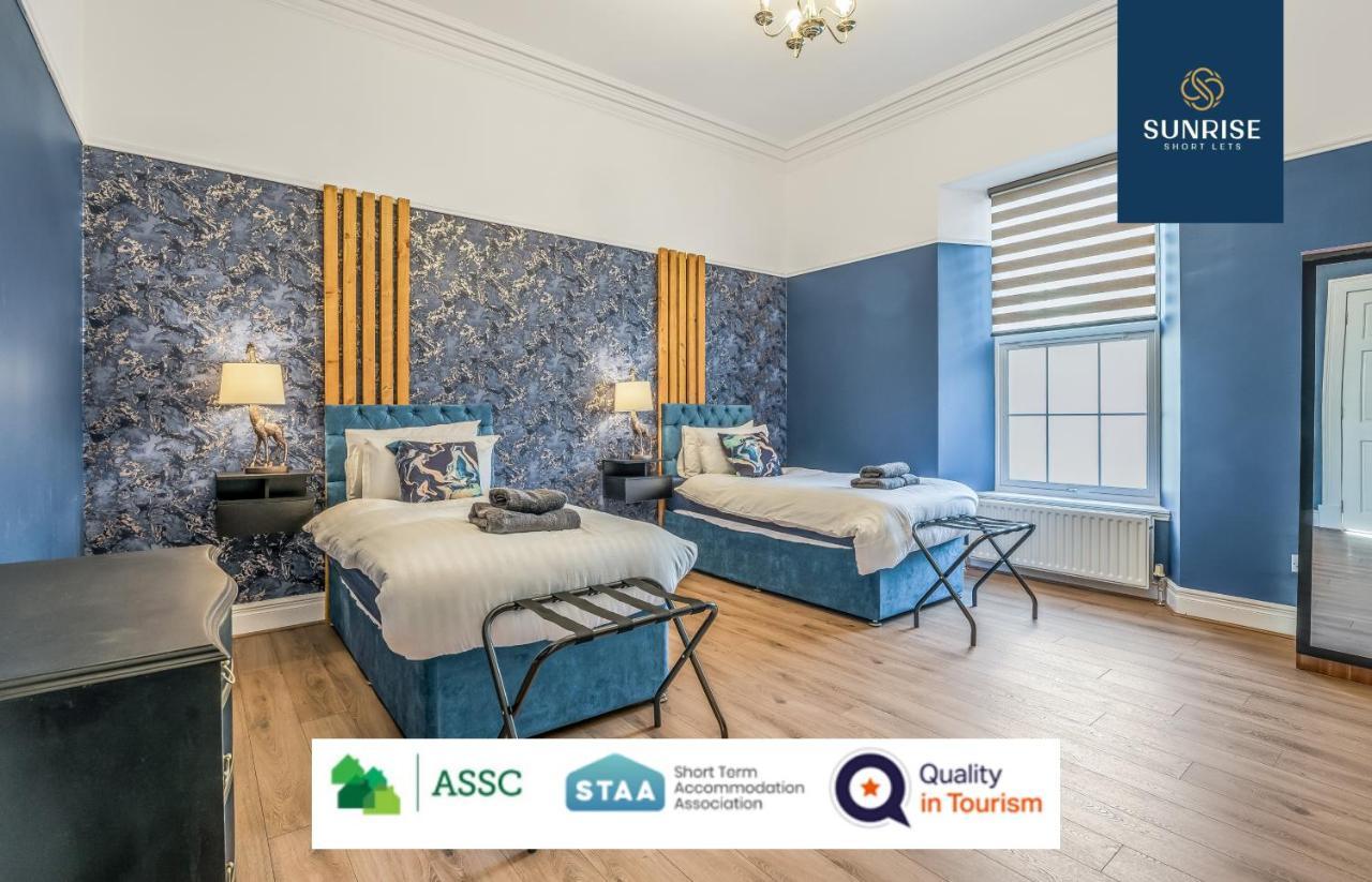Presidential Apartment, Family Home, Luxury Bedrooms, 2 Rooms, 1 King Bed, 2 Single Beds, Free Wifi, Free Parking, Tourists, Business Travelers, Relocation, Beautiful River Views, - Long Stays, Invoice And Reduced Price Are Only Via Sunrise Short Let Dundee Extérieur photo